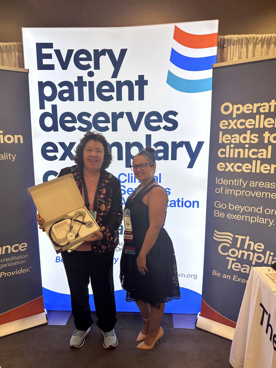 ⁦<a href="/NACCHOalerts/">NACCHO</a>⁩  annual meeting.  I get to gift 🎁 a clinic staff member. Thank you @complianceteam #NA360