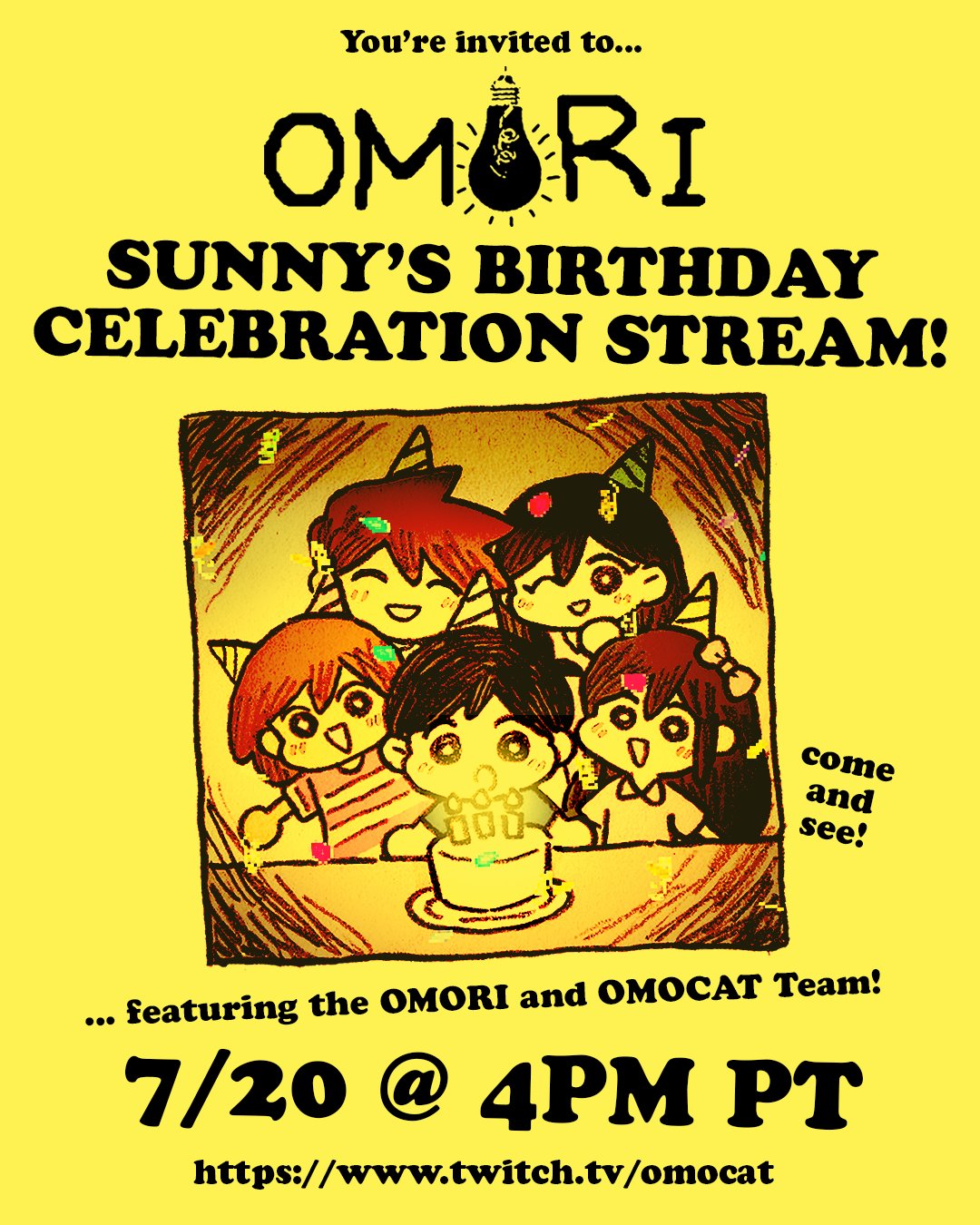 OMORI - happy birthday! in celebration of a very special