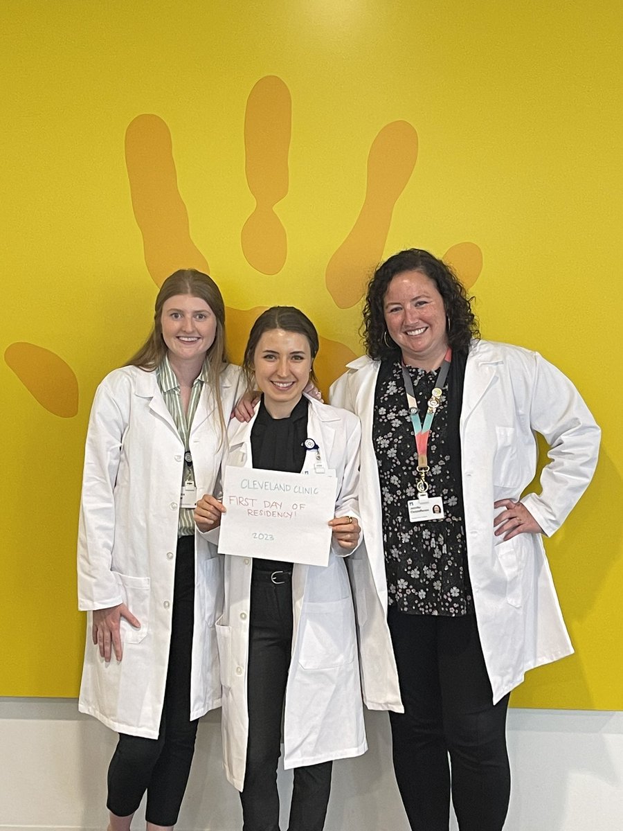 First day of residency in the books! @CleClinicKids <a href="/monicakrusee/">Monica Kruse</a>