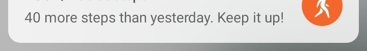 My phone being a little patronising here, I'd say.
