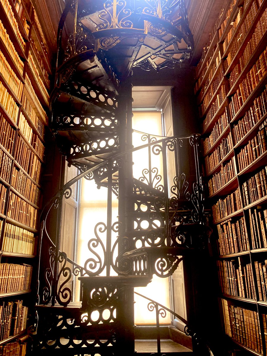 hannahmarjory's tweet image. Ireland is cool, but I miss my dogs. #trinitycollegelibrary #booksforevah
