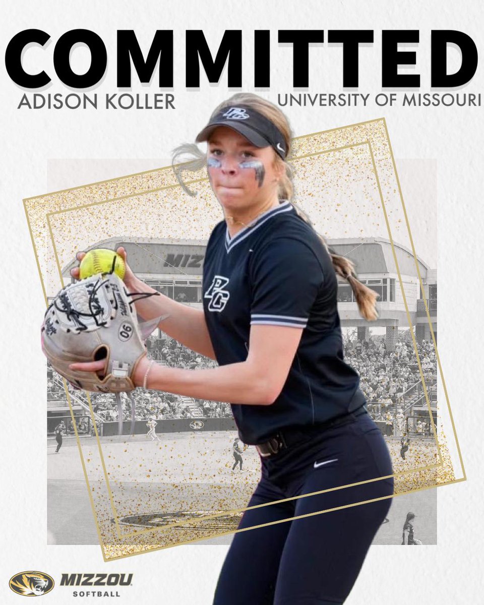 Pleasant Grove Softball (@grove_softball) on Twitter photo **This just in** Congratulations to <a href="/adi_koller/">adi koller</a> on her commitment to continue her softball career at University of Mizzou! #GRIT #GoldBlooded **This just in** Congratulations to <a href="/adi_koller/">adi koller</a> on her commitment to continue her softball career at University of Mizzou! #GRIT #GoldBlooded