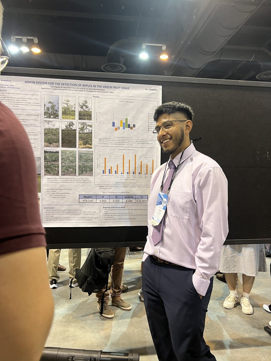 AG ROBOTICS & SENSING LAB (@agroboticslab) on Twitter photo Alumni and current students meeting at #ASABE23! The alumni have come a long way, once advisees now advising their own students, truly a wonderful sight to see. <a href="/zahid_azlan/">Azlan Zahid</a> #WeAre #PennState #AgRobotics #PrecisionAg #AgTech #Engineering Alumni and current students meeting at #ASABE23! The alumni have come a long way, once advisees now advising their own students, truly a wonderful sight to see. <a href="/zahid_azlan/">Azlan Zahid</a> #WeAre #PennState #AgRobotics #PrecisionAg #AgTech #Engineering