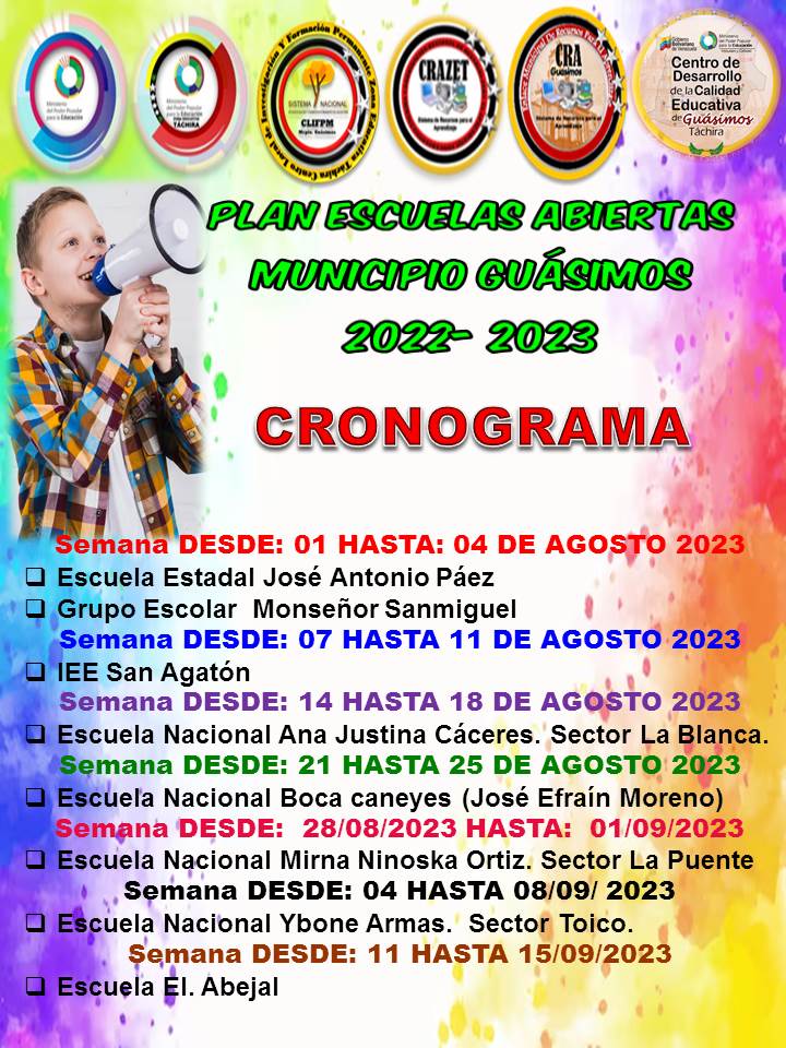 Centro desarrollo de la calidad educativa GUASIMOS (@rguasimos) on Twitter photo 