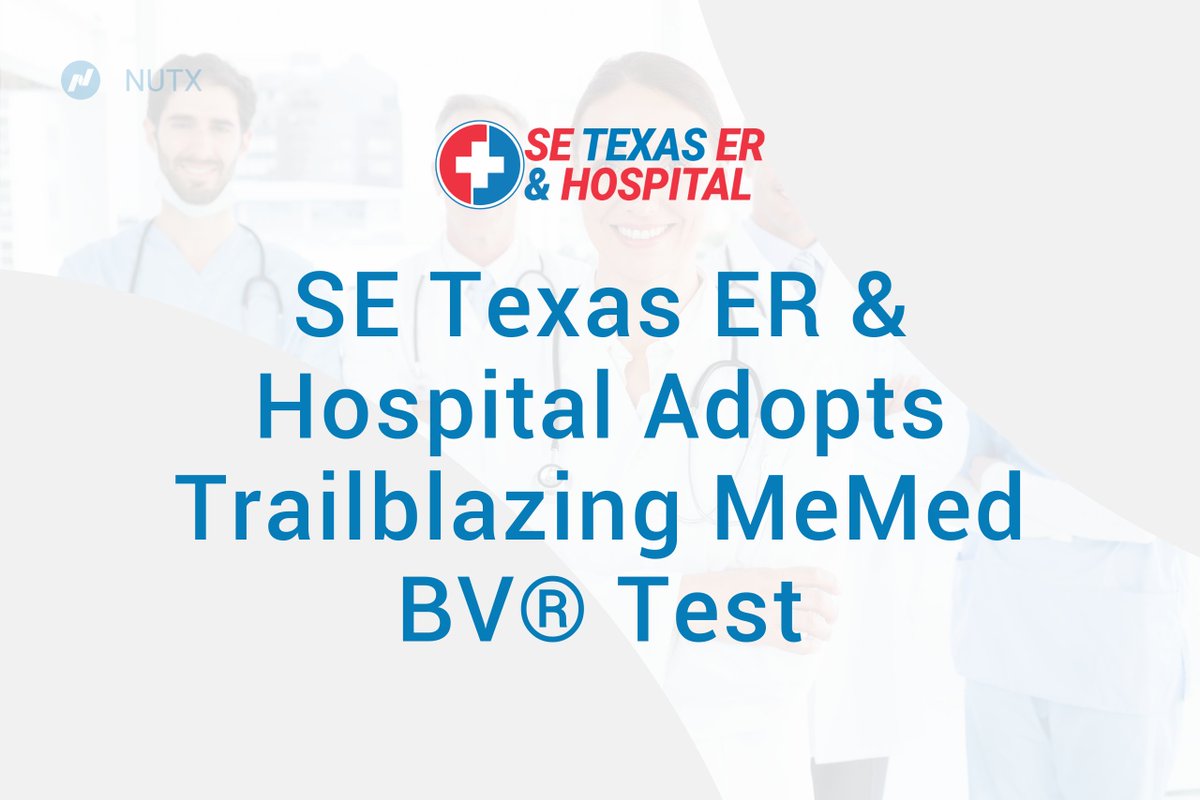 SETexasER's tweet photo. SE Texas ER &amp; Hospital is proud to announce that it's the first ER in Texas to implement FDA-approved technology @MeMed. With this technological advancement, physicians can distinguish a viral from a bacterial infection in only 15 minutes. Read more at https://t.co/uwj8Dc8zls . https://t.co/C4OjmYXmzL