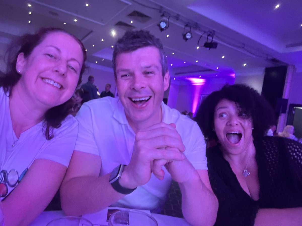 What a lovely evening with <a href="/AsterGroupUK/">AsterGroupUK</a> after a hard days work delivering workshops at #TpasConf23 <a href="/tpasengland/">Tpas England</a>