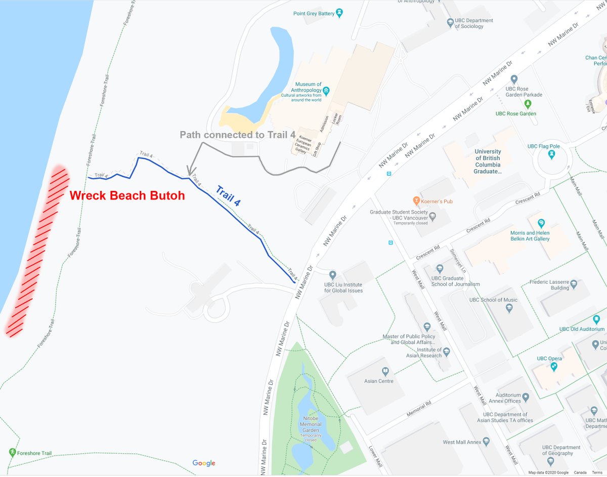 THIS SATURDAY, The 29th Annual Wreck Beach Butoh Workshop begins at the foot of the #4 Trail (West of the UBC Museum of Anthropology)

Performance dates/times:
◾Saturday, July 15th at 10:15 AM
◾Sunday, July 16th at 10:45 AM