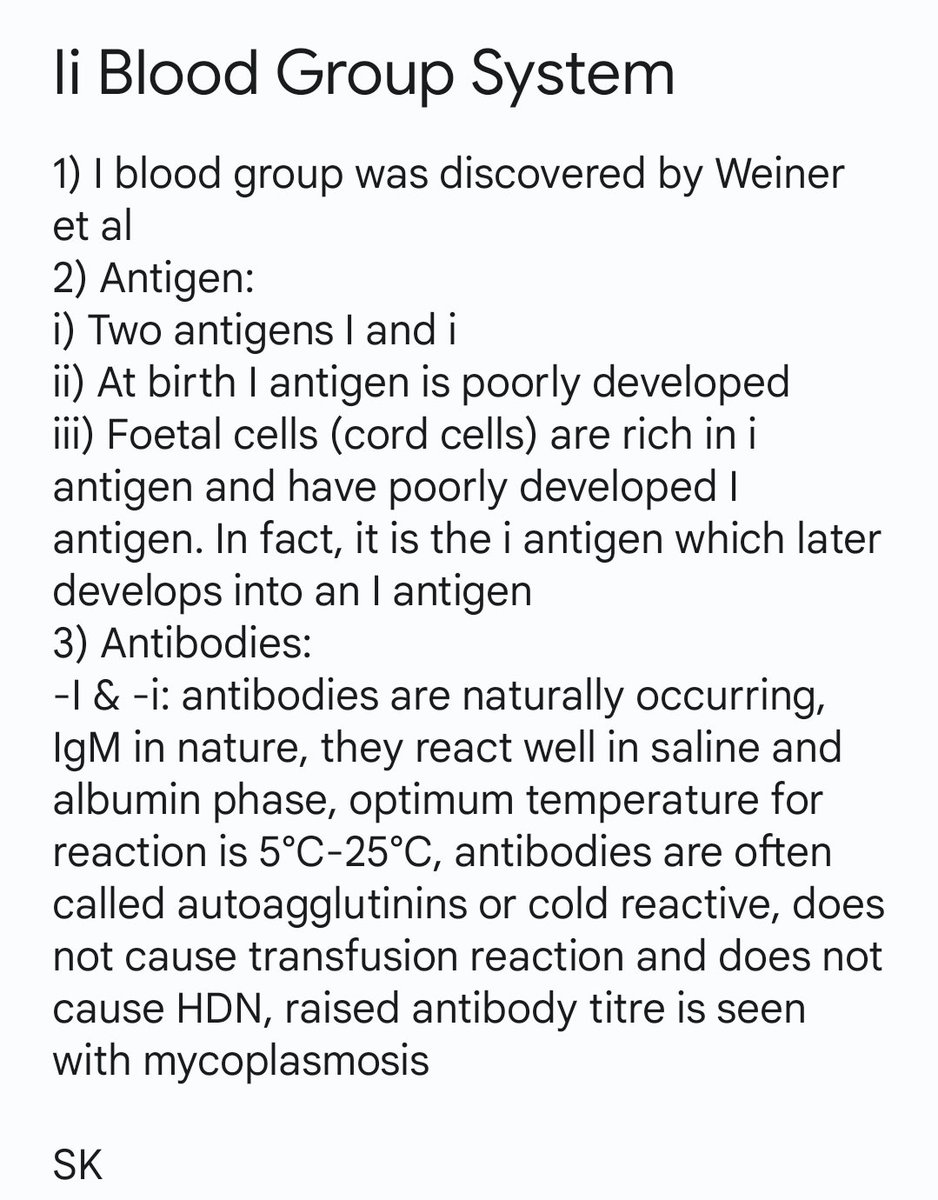 ksk_ny's tweet photo. Basics of I blood group system:

#bloodtransfusion
#bloodbank
#bloodgroup
#bloodtype
#transfusion
#blood
#bloodgroupsystem https://t.co/btnJjH5Cea