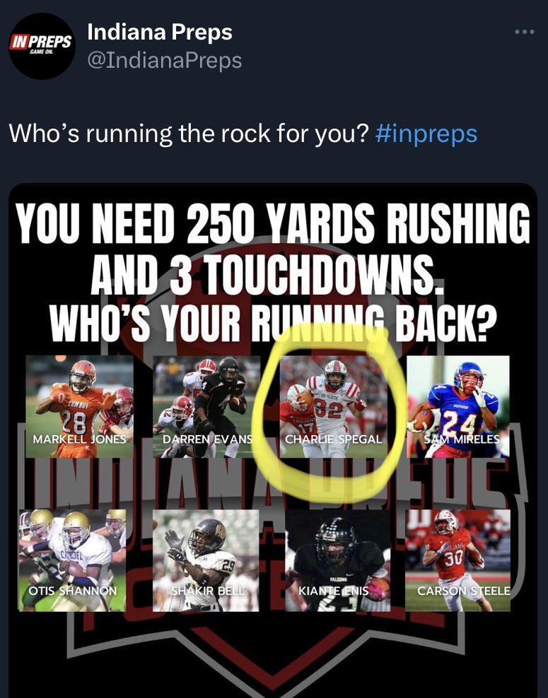 NPCoachRalph's tweet photo. I’ll play the game @IndianaPreps https://t.co/oEitftiRe3