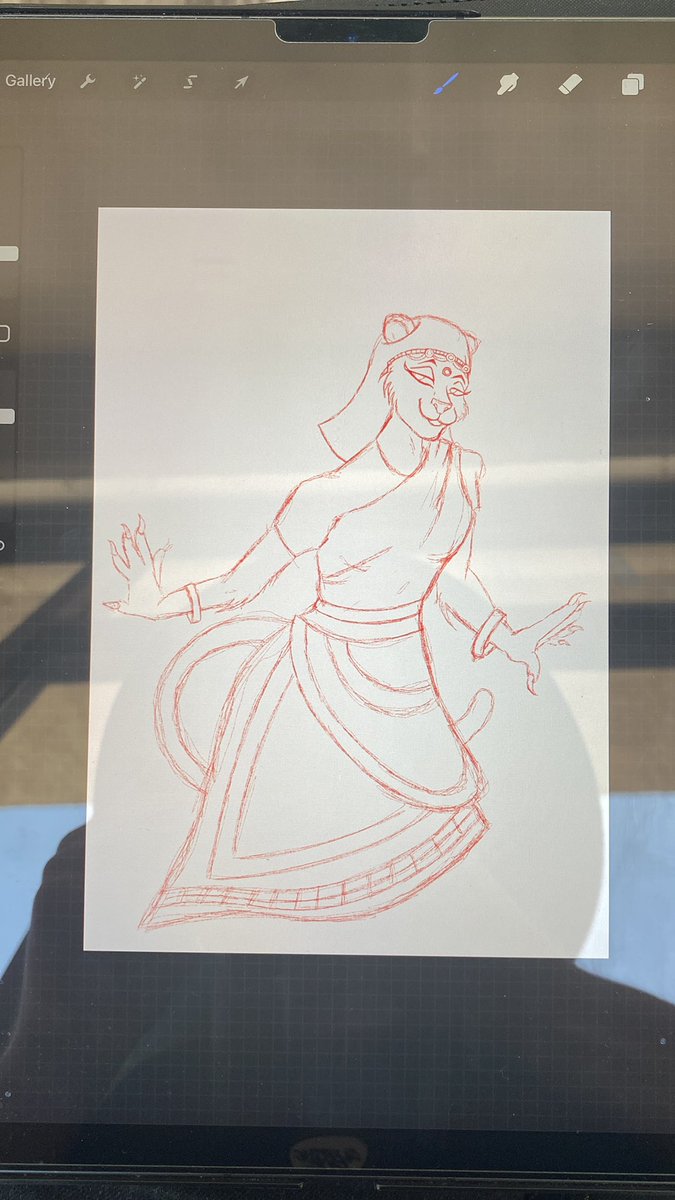 StormQueen2446's tweet photo. WIP Drawing Katrina from Animal Crossing!

#AnimalCrossing #Procreate #art #Videogame #digitalart https://t.co/G8iizumG42