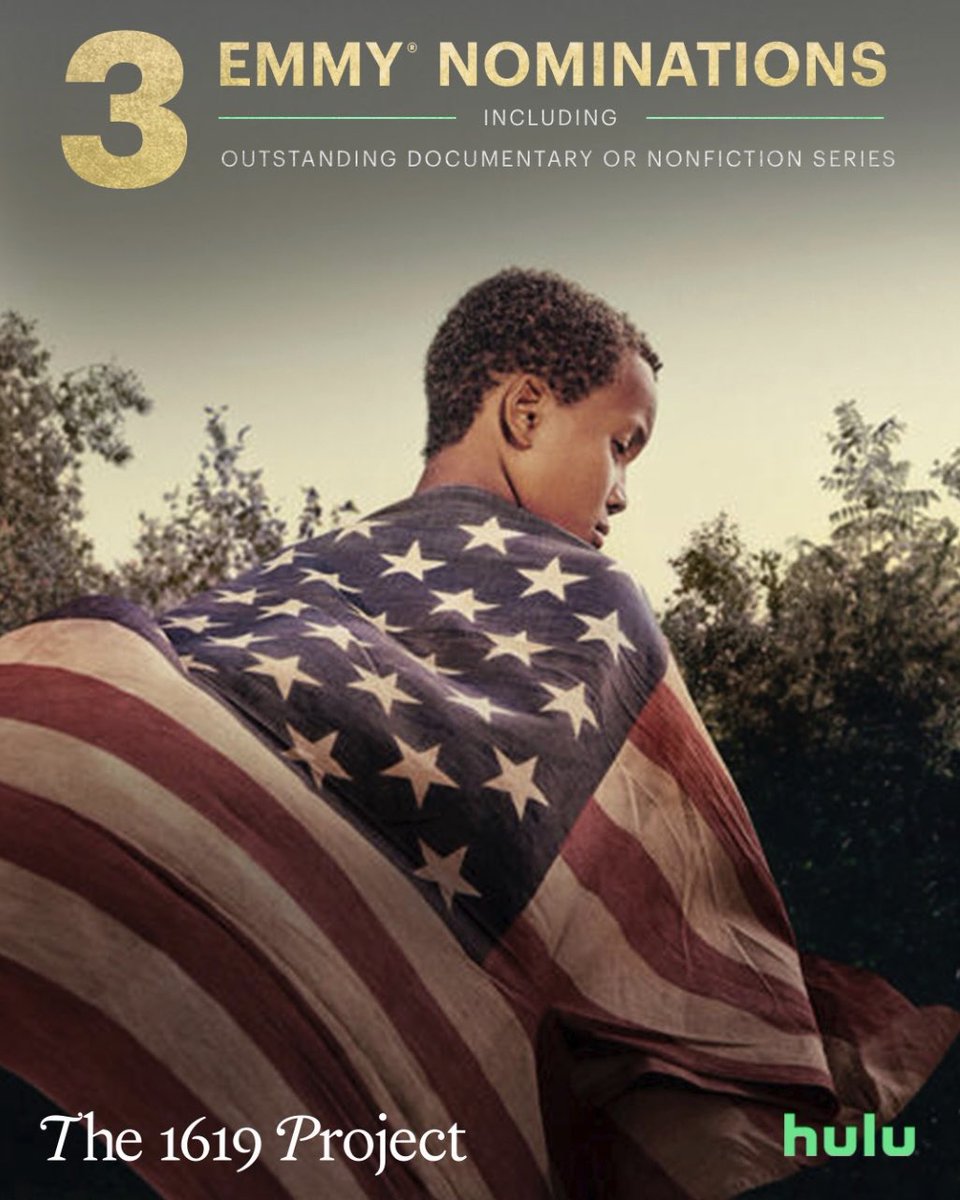 So damn proud of everyone who worked on this &all the extraordinarily everyday Americans who told their stories in the #1619hulu #1619Project docuseries. Honored to be in the running w the icon Ken Burns for the eye-opening 'The US and the Holocaust' & the brilliant 'Dear Mama.'