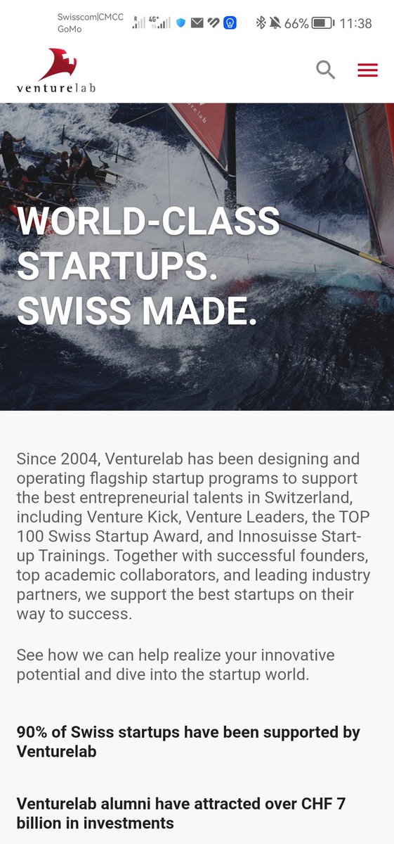 World-class startups swiss made. #swissstartups #swissinnovation