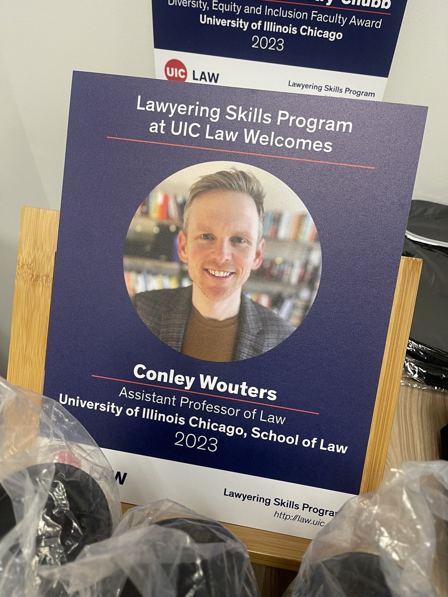 Welcoming new faculty, like Prof. Wouters!