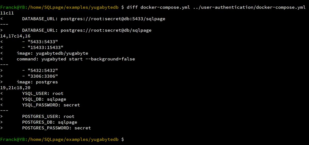 FranckPachot's tweet photo. Awesome #SQLPage by @ophir_dev : build you application with SQL😎
And if you want your application to be always up and horizontally scalable, just connect to @YugabyteDB instead of @PostgreSQL https://t.co/C44obqE3KI