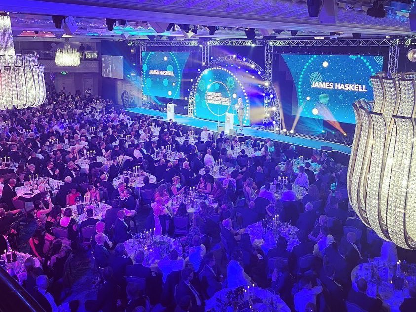 What a fantastic turnout! Full house at the 2023 <a href="/GE_magazine/">Ground Engineering</a> <a href="/geawards/">GE Awards</a>! #awards #geotechnicalengineering