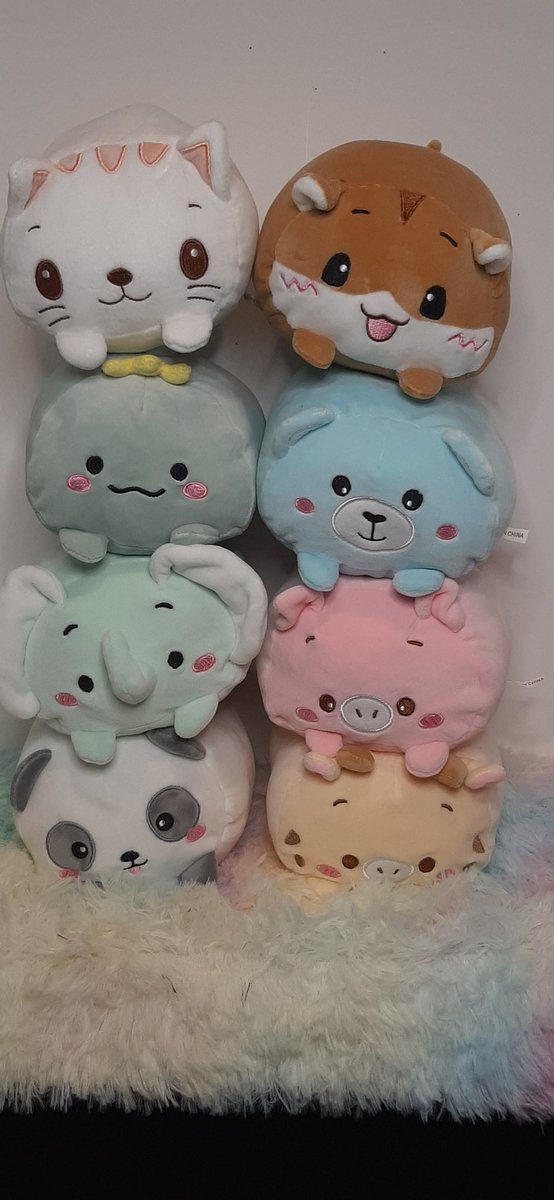 Buttertaski's tweet image. Plushies are on my website! Super cute and soft. Can find them on buttertaski-art.square.site