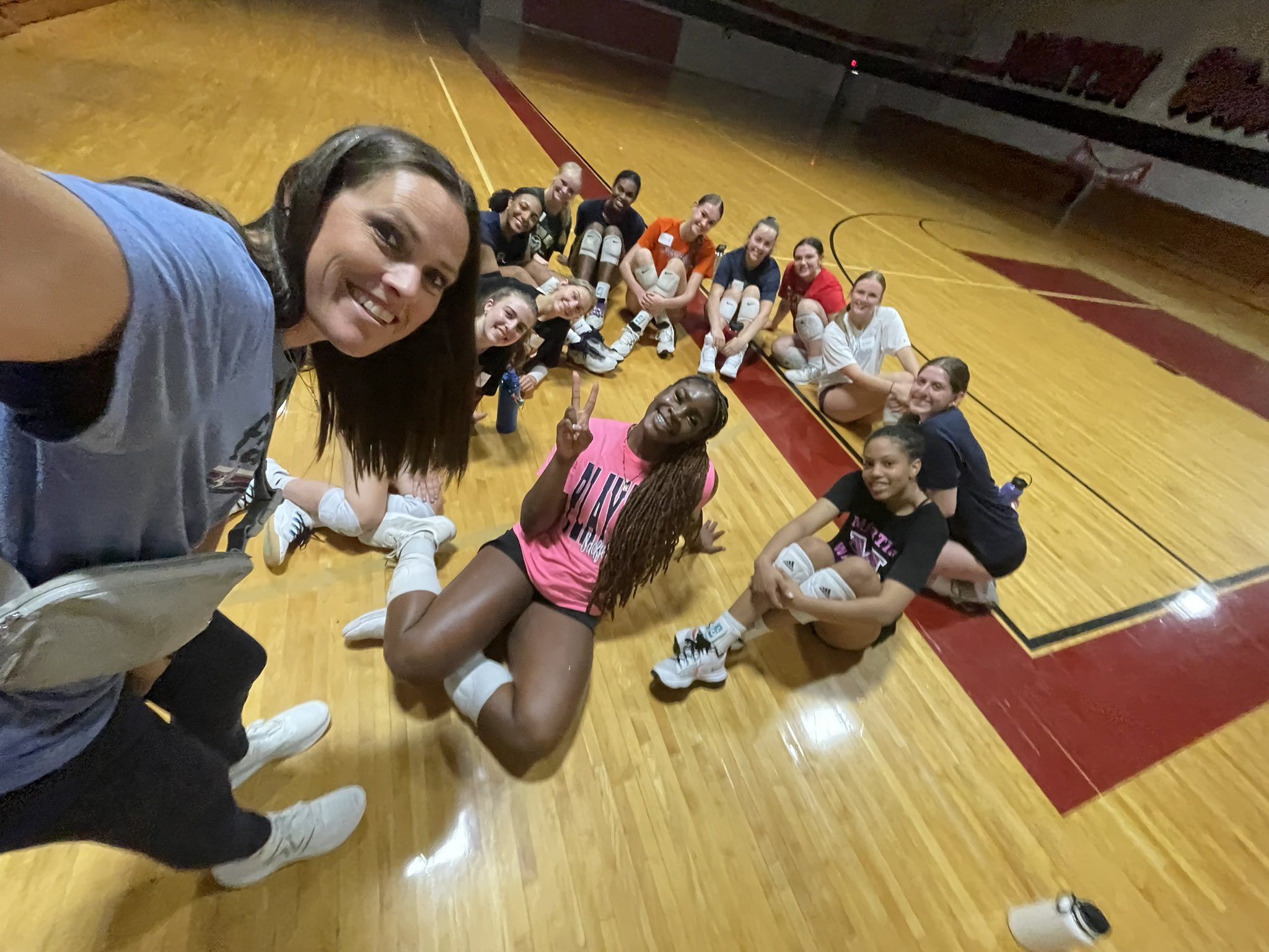 Tompkins Volleyball on Twitter "Just finished our practice. Game time