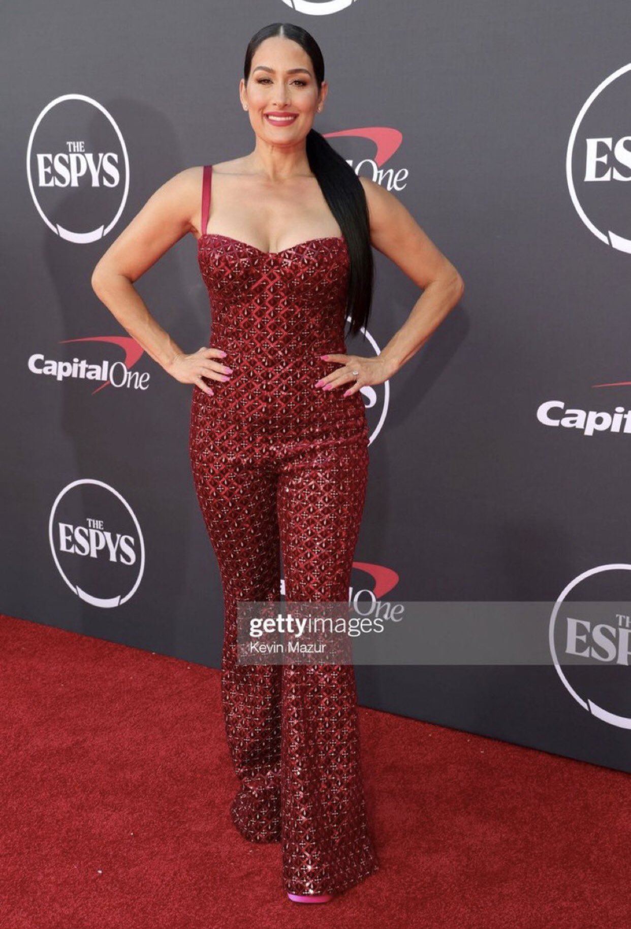 WWE’s Brie And Nikki Bella Slay ESPYs 2023 Red Carpet In Body-Hugging Outfits 3