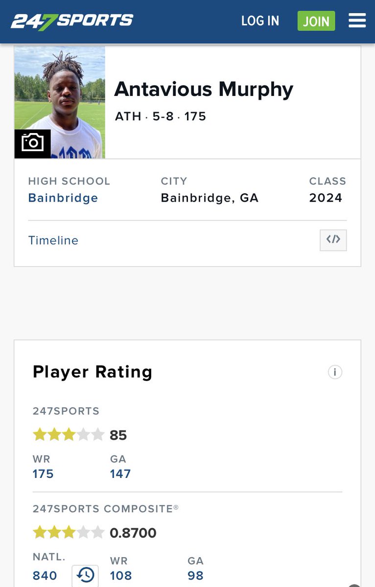 Thank you <a href="/247Sports/">247Sports</a> for the 3⭐️ rating, lol I feel Im one of the best ATH around💯 Im not satisfied⏳