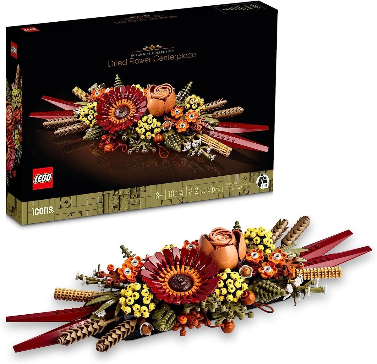 Wario64's tweet photo. LEGO Icons Dried Flower Centerpiece is $43.39 on Amazon https://t.co/mp0valmigw #ad https://t.co/G4221L3RzC