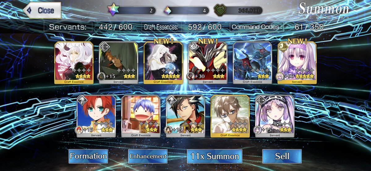 _Izarai_'s tweet photo. @FateGO_USA Accidentally rolled here after grinding to pity for Koyan, and I ended up getting them in that pull, never in my life have I ever felt like ripping my hair out until that moment, thankfully my friend gave me $60 to finish rolling out the pity for Koyan after RIP my Oberon tho ;-; https://t.co/UIWwfEw3Ih