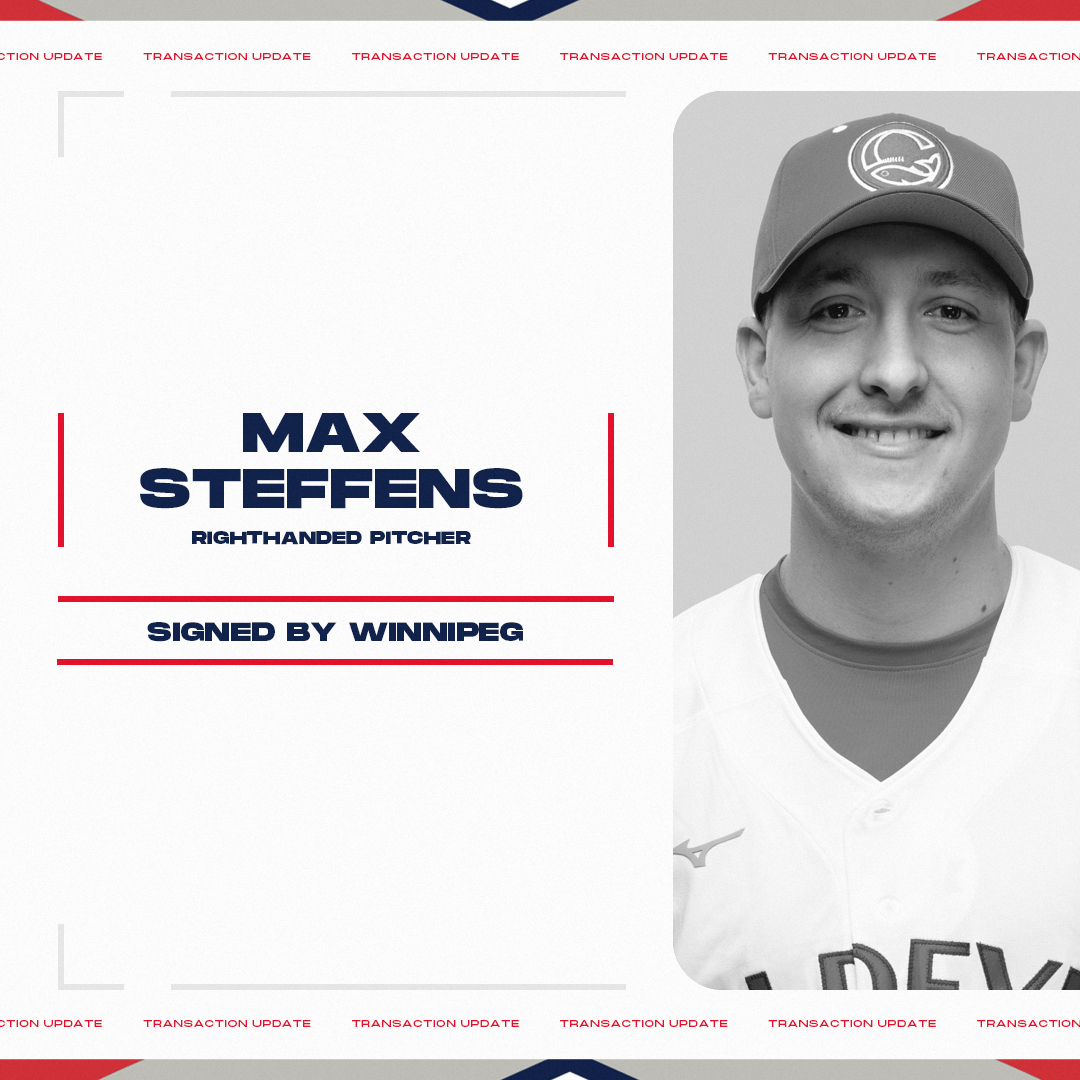 AA_Baseball's tweet photo. July 11 Transaction: @Wpg_Goldeyes signed RHP Max Steffens (@maxy_mcnasty).

The @augiebaseball alum returns to the AAPB after pitching for the @KCCougars in 2021.

https://t.co/P2DSiQvbkn https://t.co/UekYuIGp6O