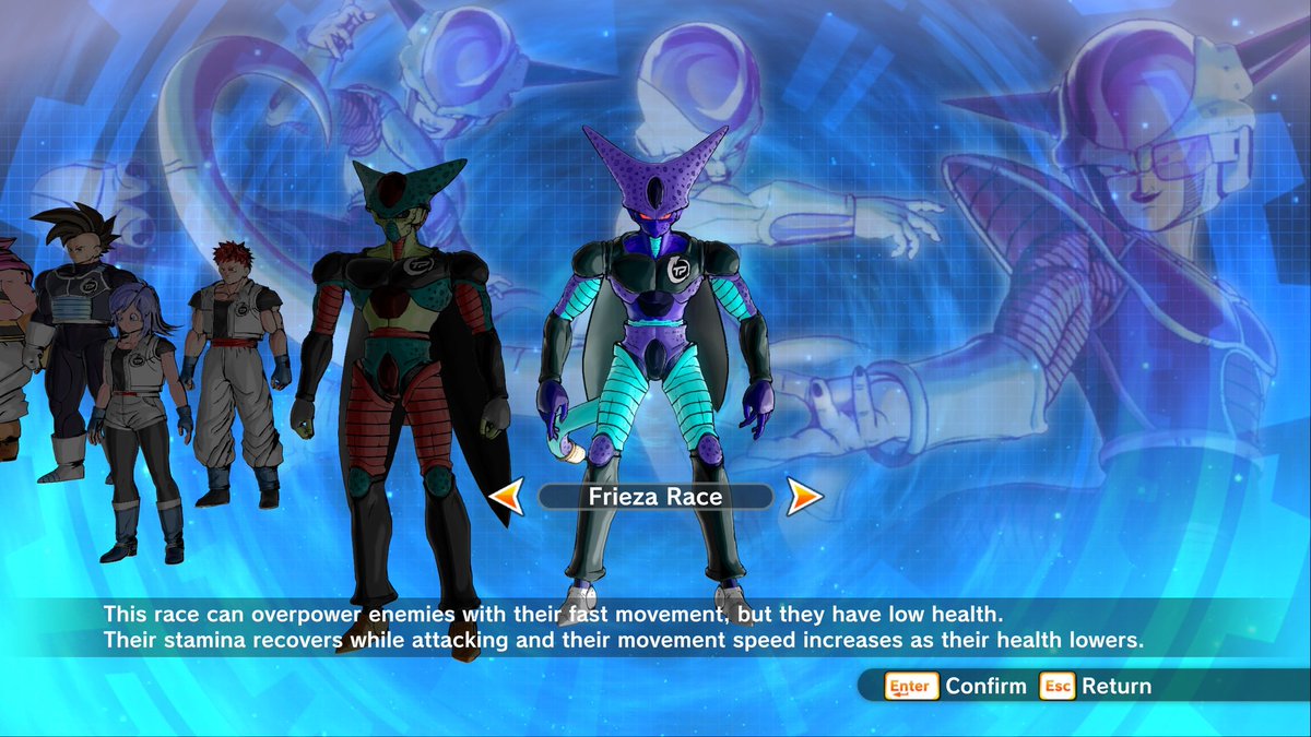 LeonExodio's tweet image. #BioAndroidRace
Very  very early wip on porting the bio android race to another slot and yes they will be ported to majin males as well.