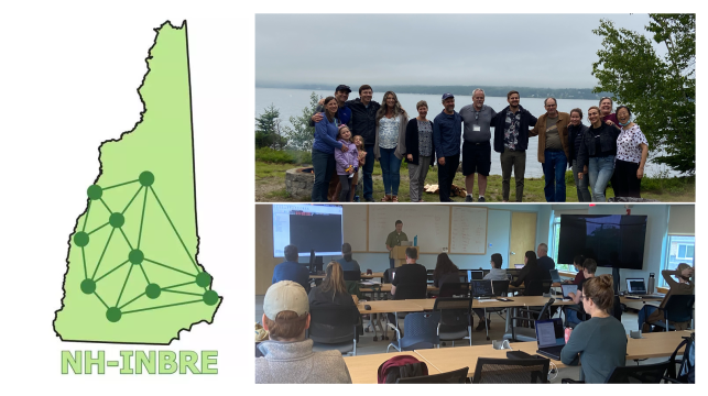 It feels like it was yesterday- but just under 2 weeks ago we wrapped the #NHINBRE T3: Train the Trainer @MDIBL! It was great group of researchers and educators to spend a rainy week learning how to teach bioinformatics. For the workshop, we: