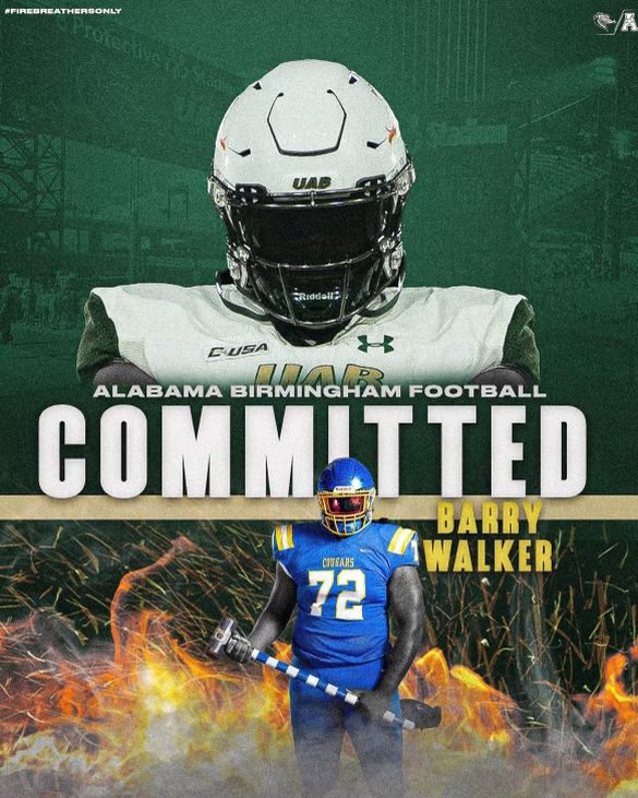 100% COMMITTED❗️❗️<a href="/CoachEGordon/">Eddie Gordon</a> <a href="/CoachM_Patrick/">M. Patrick</a> <a href="/UAB_FB/">UAB Football</a> @CC_BIGCOACH <a href="/CrispFB/">CrispFootball</a> <a href="/KoachRich9/">William Richardson</a> <a href="/RustyMansell_/">Rusty Mansell</a> <a href="/ChadSimmons_/">ChadSimmons</a> @On3Recruits <a href="/RecruitGeorgia/">Recruit Georgia</a> <a href="/UAB_Athletics/">UAB Athletics</a>