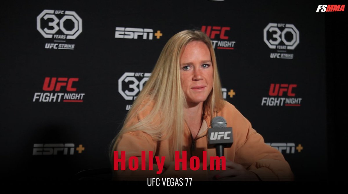 Holly Holm responds to Ronda Rousey return rumors 

https://t.co/jHJ0XxIMv1 https://t.co/HEYvPXDRRK