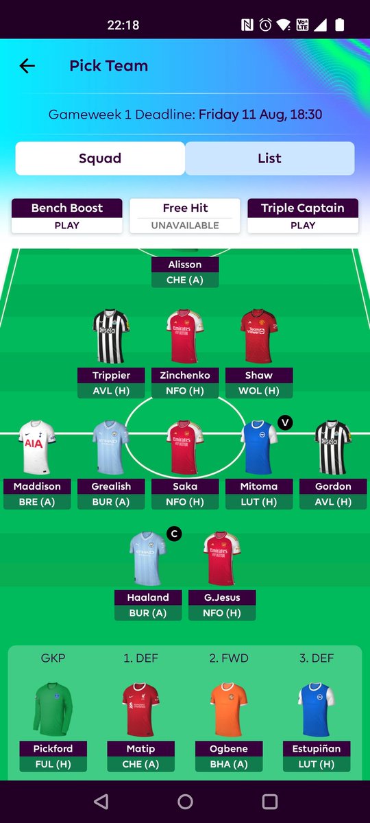 What changes would you make? <a href="/FPLHints/">FPLHINTS </a> <a href="/_FPLtips/">FPLtips</a> <a href="/LetsTalk_FPL/">Andy</a> <a href="/FplDraft/">FPL Draft</a> @ffmapp <a href="/OfficialFPL/">Fantasy Premier League</a> <a href="/FPLStatus/">FPL Status</a>