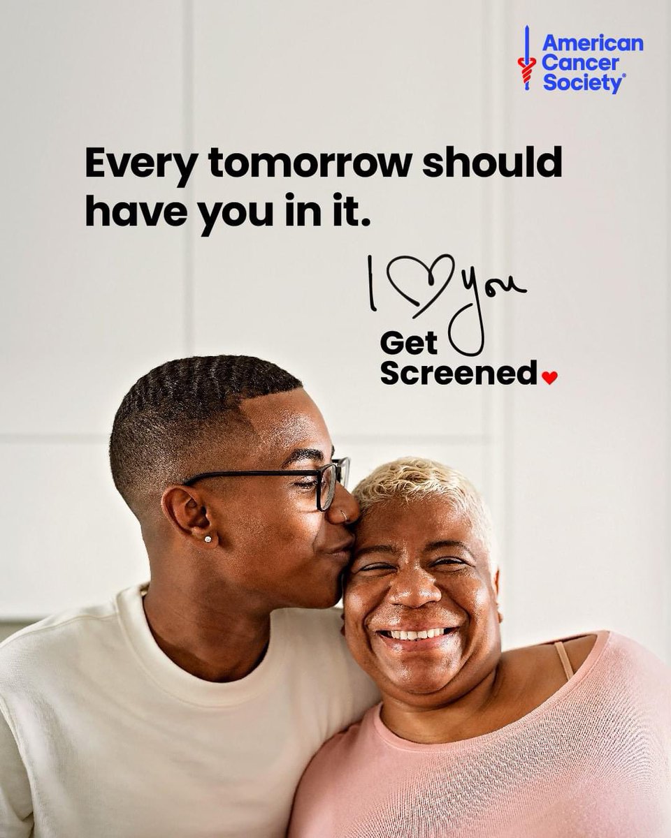 Talk to your loved ones about getting regular cancer screening. To get the conversation started, just say — I love you, get screened. Learn more at cancer.org/getscreened. #americancancersociety #relayforlife
