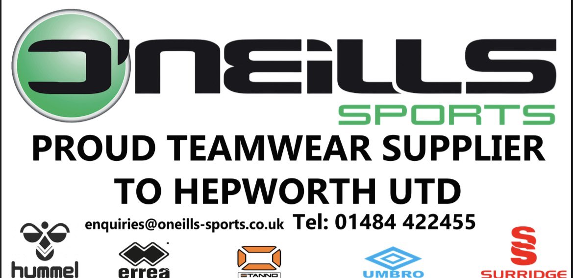 Big thank you to <a href="/oneillssports/">Oneills Sports & Workwear</a>  and B2 underfloor heating for their continued support for  the 23/24 season. <a href="/danbarber21/">dan barber</a> <a href="/RobBartram/">RB</a>