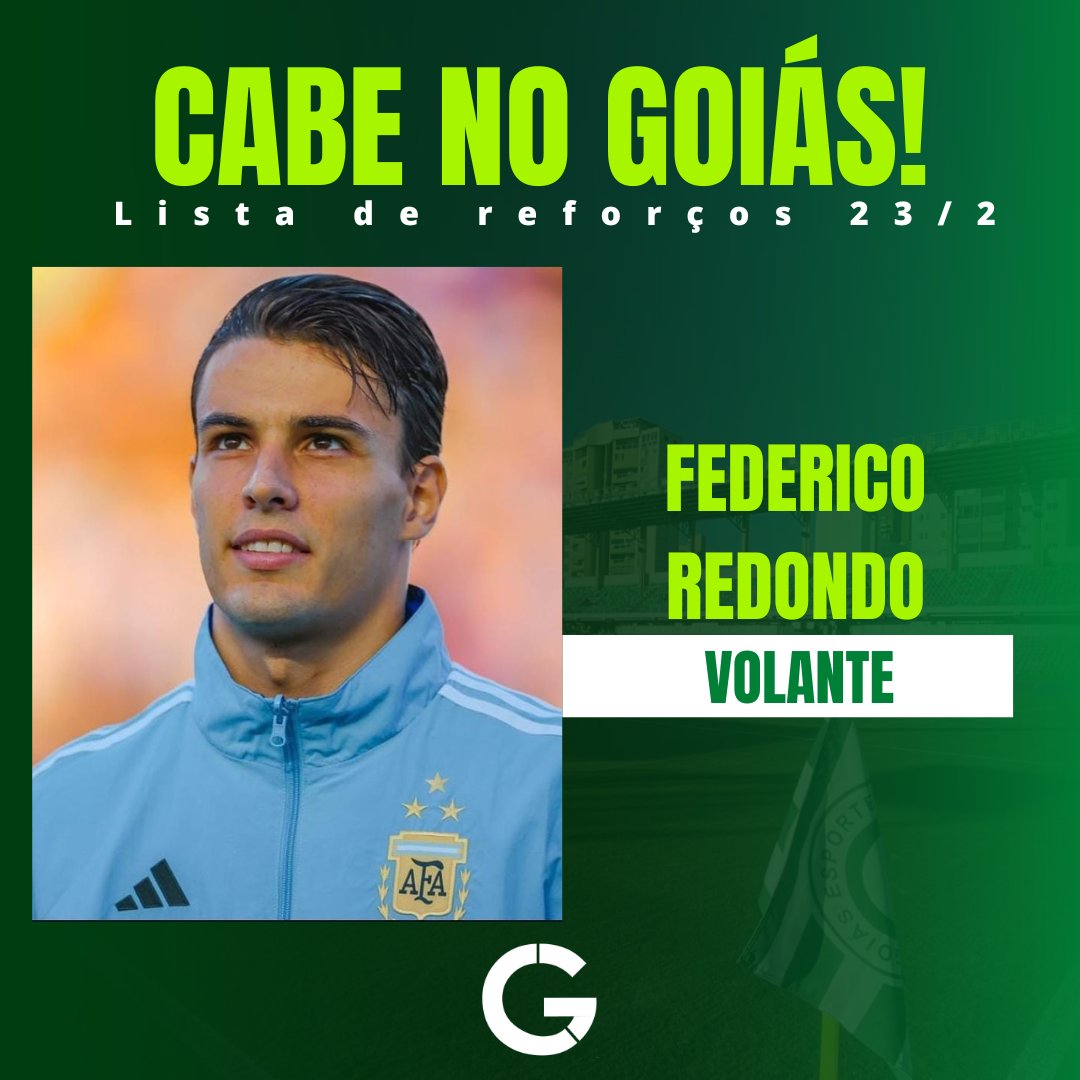 centralGoias33's tweet photo. 🟩Federico Redondo
O volante argentino de 20 anos, atualmente está no Argentinos Jrs, onde foi revelado. O filho do Fernando Redondo, ídolo do Real Madrid é tido como uma promessa do futebol Argentino.
#CentralGoias https://t.co/buVIrcQo65