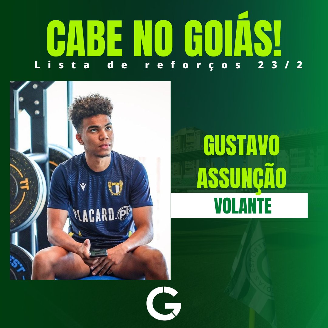 centralGoias33's tweet photo. 🟩GUSTAVO ASSUNÇÃO
O Volante Gustavo assunção de 23 anos, pertence ao Famalicão. Ele tem passagem por times como Galatasaray, Atl. Madrid U19, e São Paulo. Assunção atuou na Seleção Brasileira brasileira Sub-20
#CentralGoias https://t.co/C2e0nGKQPU