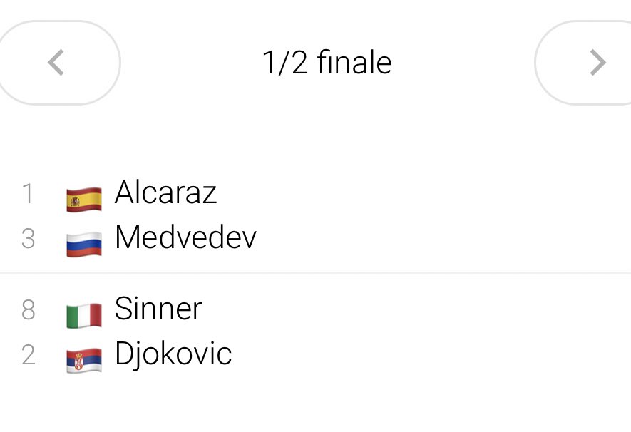 RemeliTennis's tweet photo. Je pense que j'ai pas connu meilleures demi finales depuis un long moment https://t.co/VM4hXDerpS