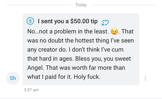 Messages like this make me wet 😍👌🏼 https://t.co/jSLEWKxOso