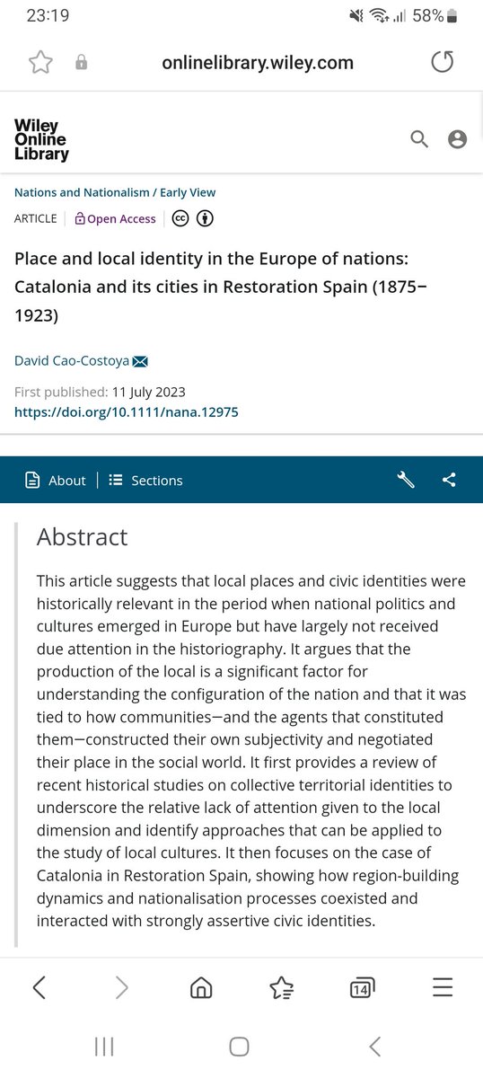 Molt content de veure publicat aquest article a Nations and Nationalism.

So glad to see this paper out in <a href="/n_nationalism/">Nations & Nationalism</a>.

onlinelibrary.wiley.com/doi/full/10.11…