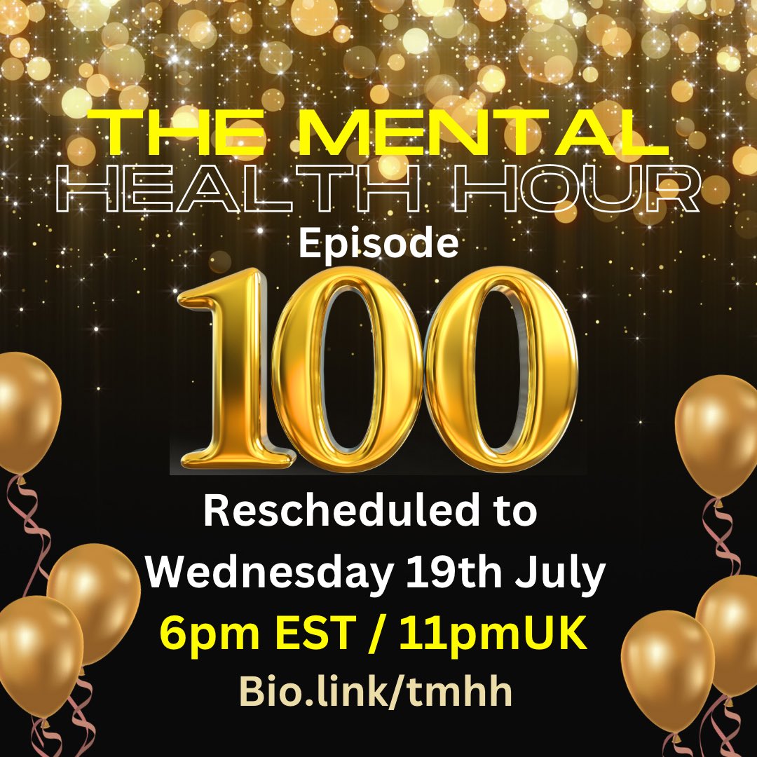 mental_healthhr's tweet photo. Please Read - Regarding Tonightโs Episode of The Mental Health Hour.
#mentalhealth #twitch #podcast #tmhh https://t.co/TMOKg94kQ1