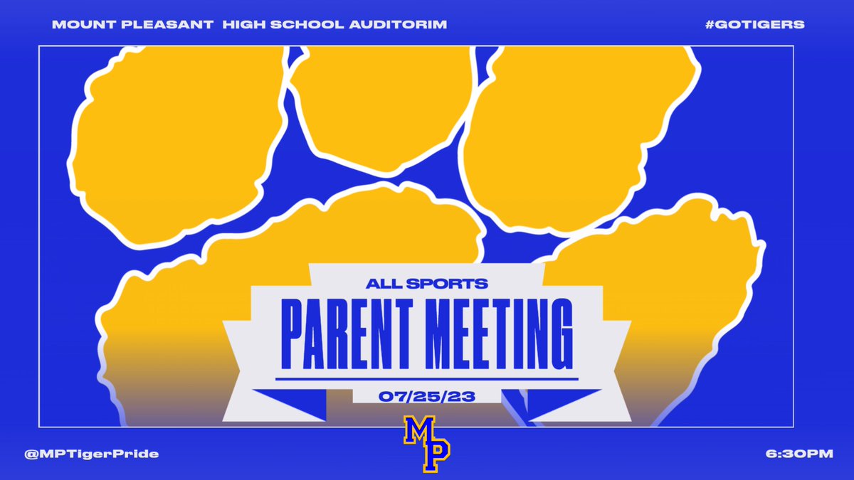 Mount Pleasant Athletics tweet media