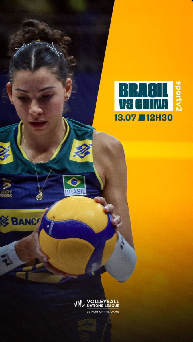 centralcarol15's tweet photo. Passando para lembrar que o jogo das meninas é amanhã ao 12:30 no horário de Brasília.
A transmissão fica a cargo do sportv 2, espero todo mundo na hora do almoço torcendo pela nossa seleção e principalmente pela Carol! 🇧🇷💛 https://t.co/My3jVKDs88