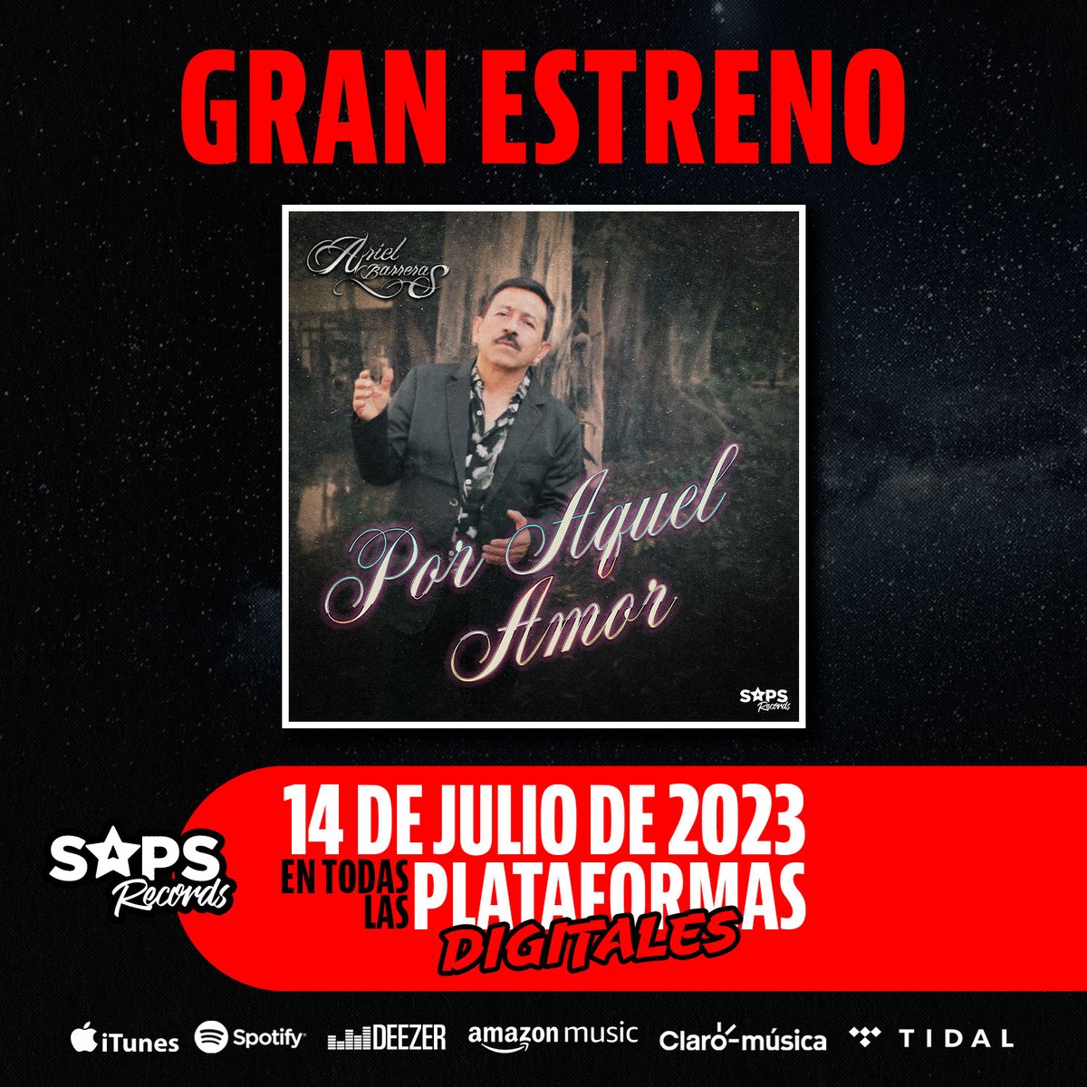 ¡No se pierdan el estreno de "Por Aquel Amor"! ¡Podrán ver el video oficial este jueves 13 de julio!
Presave: onerpm.link/100751498890