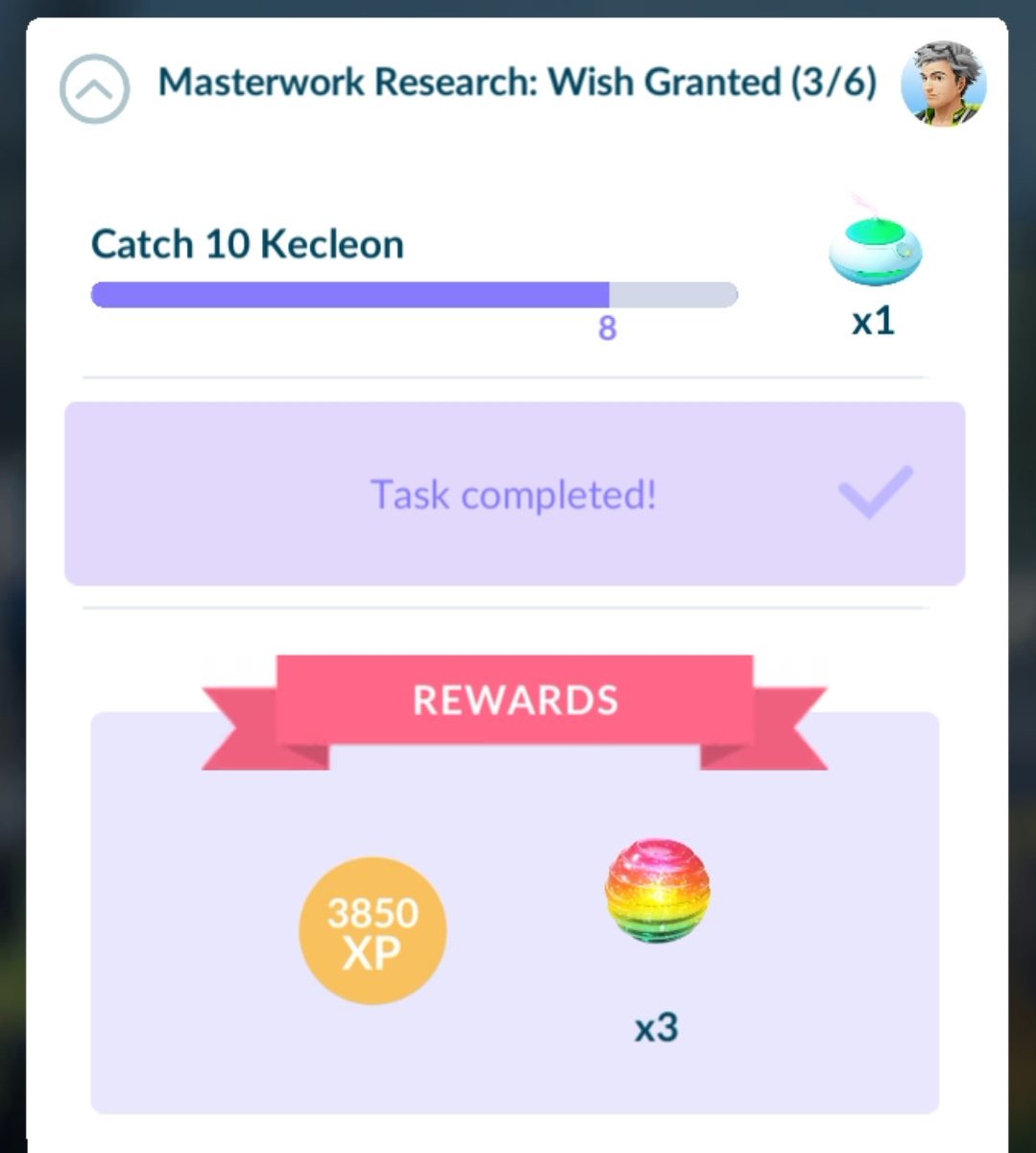 Masterful_27's tweet image. Update..... 8/10 #Kecleon 😳