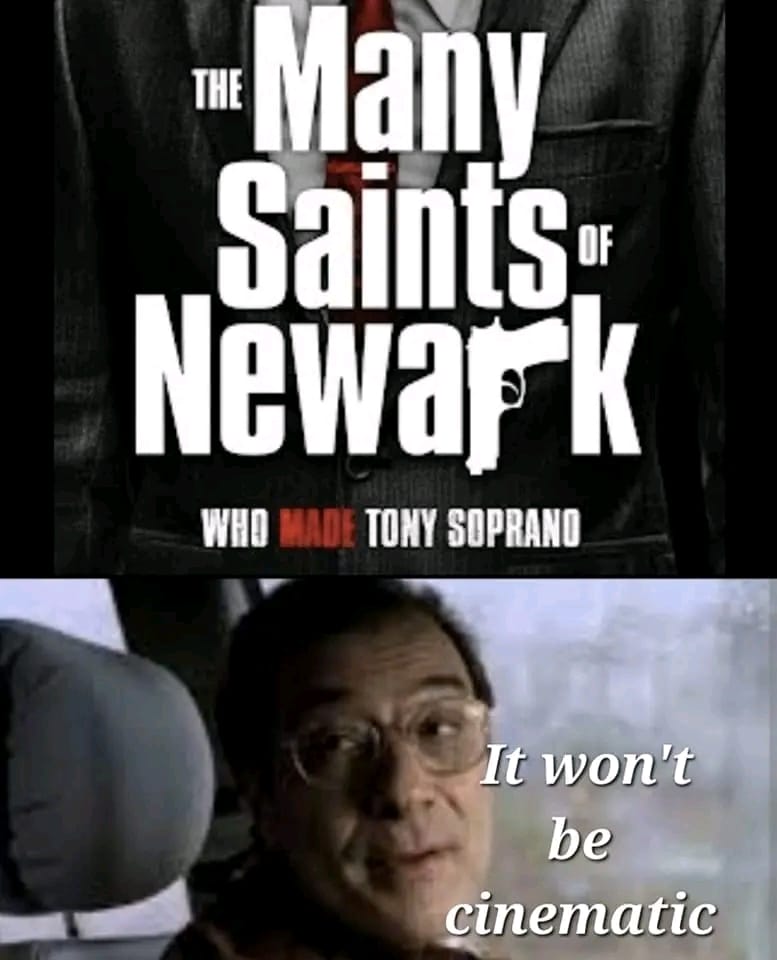 DKUnited100's tweet photo. Pretty much 🤷♂️💣 #Sopranos #ManySaintsOfNewark https://t.co/pvO2tTkqPT