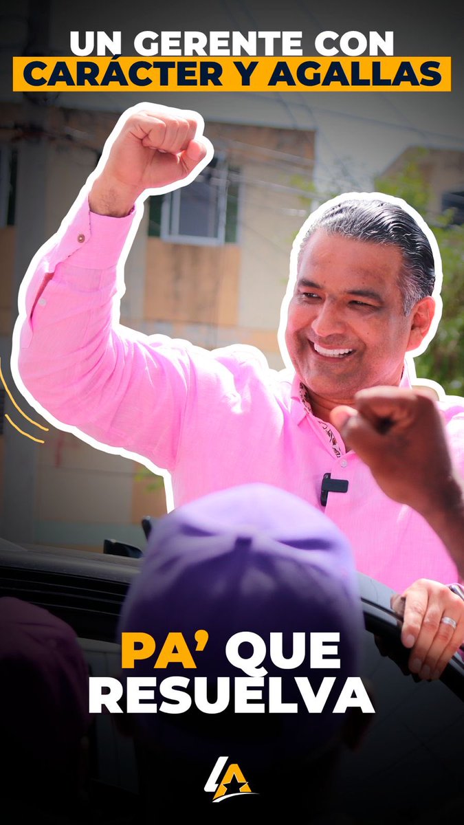 MovimientoLabo2's tweet photo. El gerente que Santo Domingo Este necesita, con carácter y agallas pa’ que resuelva. 

#LuisAlbertoSDE
#UnGerentePaQueResuelva https://t.co/Tjb1eH7HBE