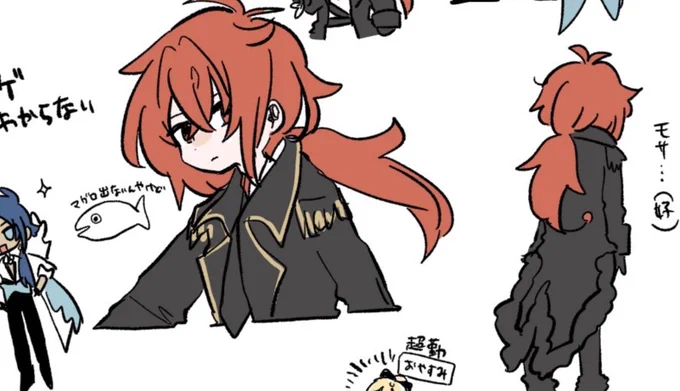 描き慣れてない頃もかわええな(自画自賛)