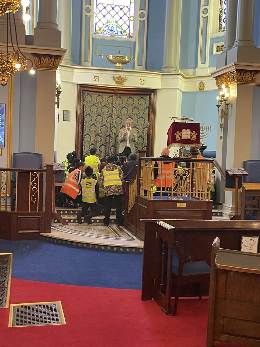 Today, our Y4 class visited Singers Hill Synagogue to learn more about the Jewish faith. The children were curious, inquisitive but most importantly, respectful.