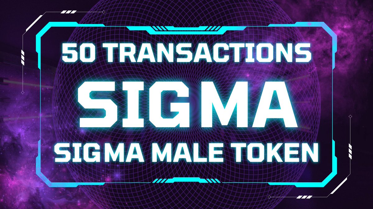 SigmaMaleToken's tweet photo. 50 Transactions on #sigma_male_token (#SIGMA) 🥳
Details: https://t.co/PkbzTTB0VT
#bsc #bep20 #binancesmartchain #cryptocurrency https://t.co/U43XxpfiEb