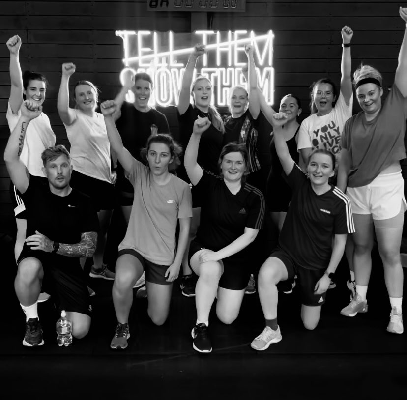 HbwLadies's tweet photo. As always bags of hard work, sweat and intensity went into tonight’s Tribe session! Each session strengthens us not only as individuals but also enhances our team togetherness, which will reflect when we step back on the football pitch together!💪⚽️💙🤍 https://t.co/cBqzx7rPrM