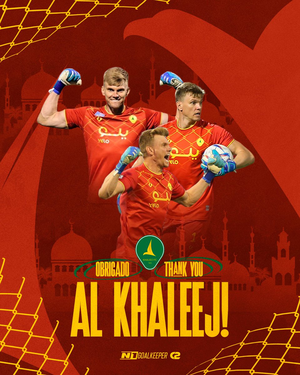 d1friedrich's tweet photo. Goodbye @Khaleejclub. I'm grateful for this experience and sure I gave my best on and off the pitch. I appreciate the opportunity and wish the best to the club and my teammates in this upcoming season.
Now it's time to decide the next step in my career, God is ahead of everything https://t.co/QylCHlfq6C